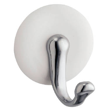 Self adhesive best sale chrome hooks